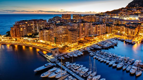 marina kroatien nacht