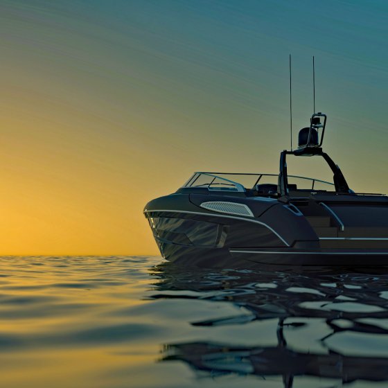 motorboot sonnenuntergang kroatien